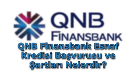 Finansbank esnaf kredi başvurusu